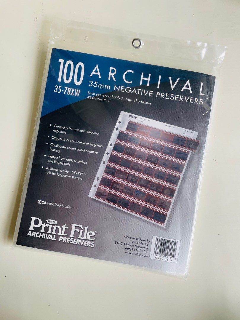 受賞店舗】 Print File Archival Preservers 35-7BXW その他 | www