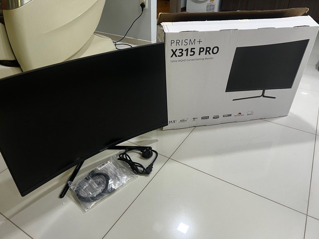 PRISM+ x315 Pro 165Hz Curved WQHD (2560x1440) with 2 years Warranty ...