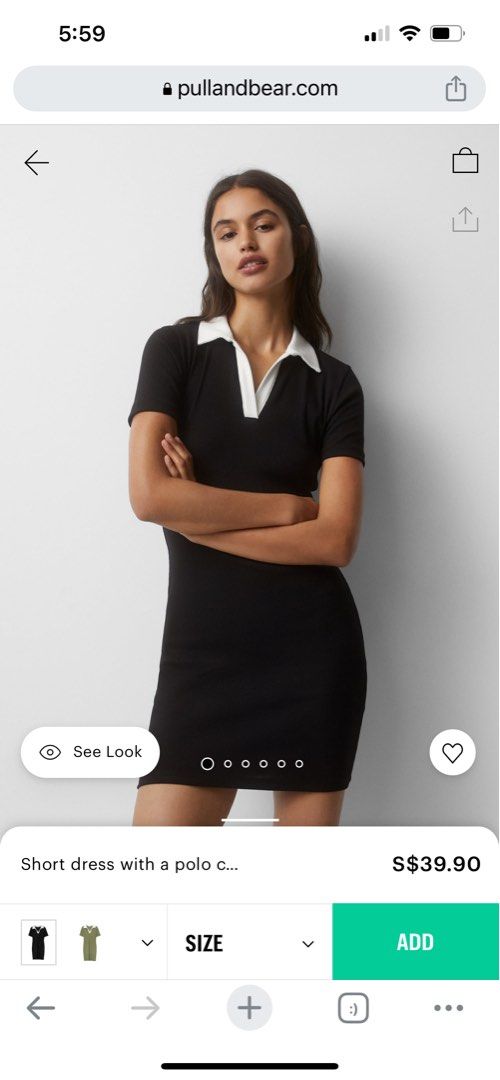 Pull and bear outlet shirt dress