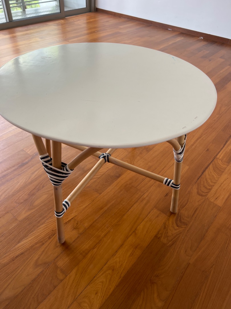 Free lovely Rattan Kids table, Furniture & Home Living, Furniture