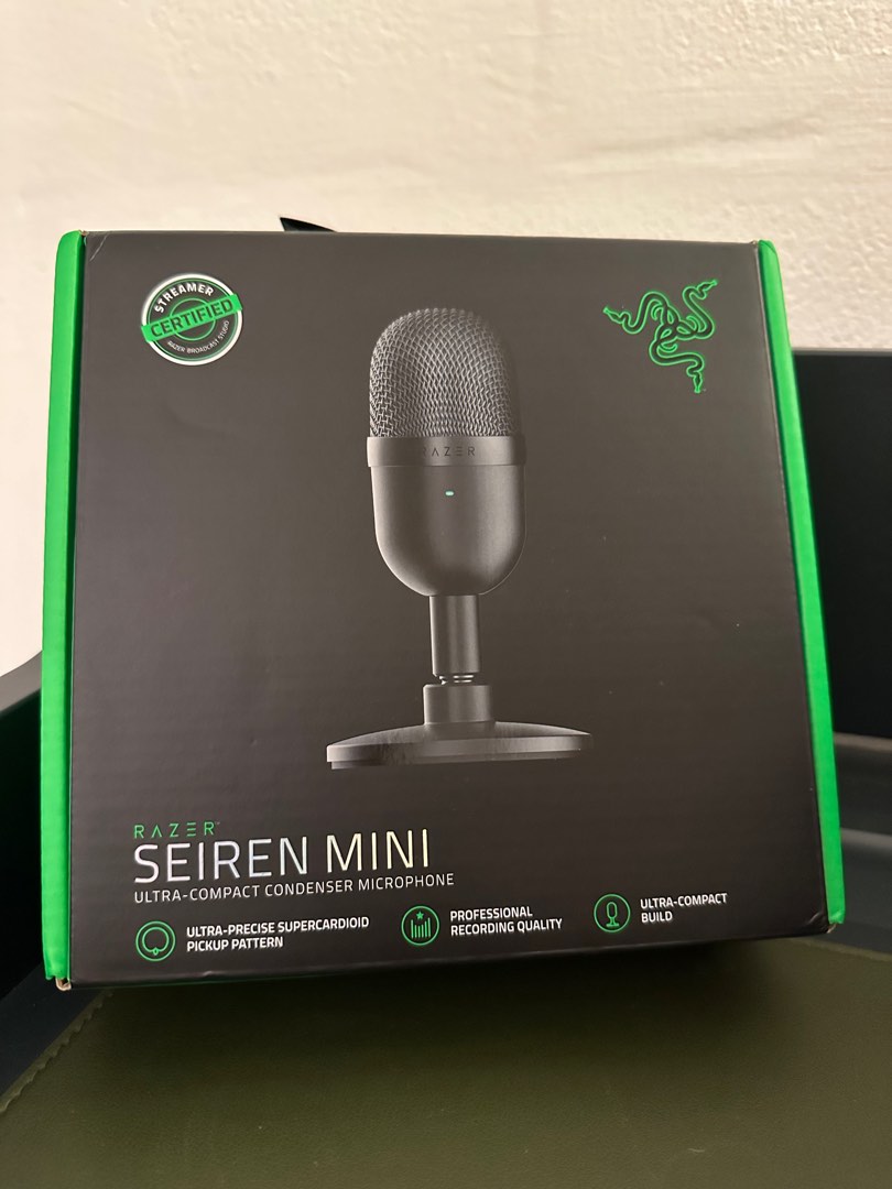 Razer Mic - Seiren Mini (Black), Audio, Microphones on Carousell