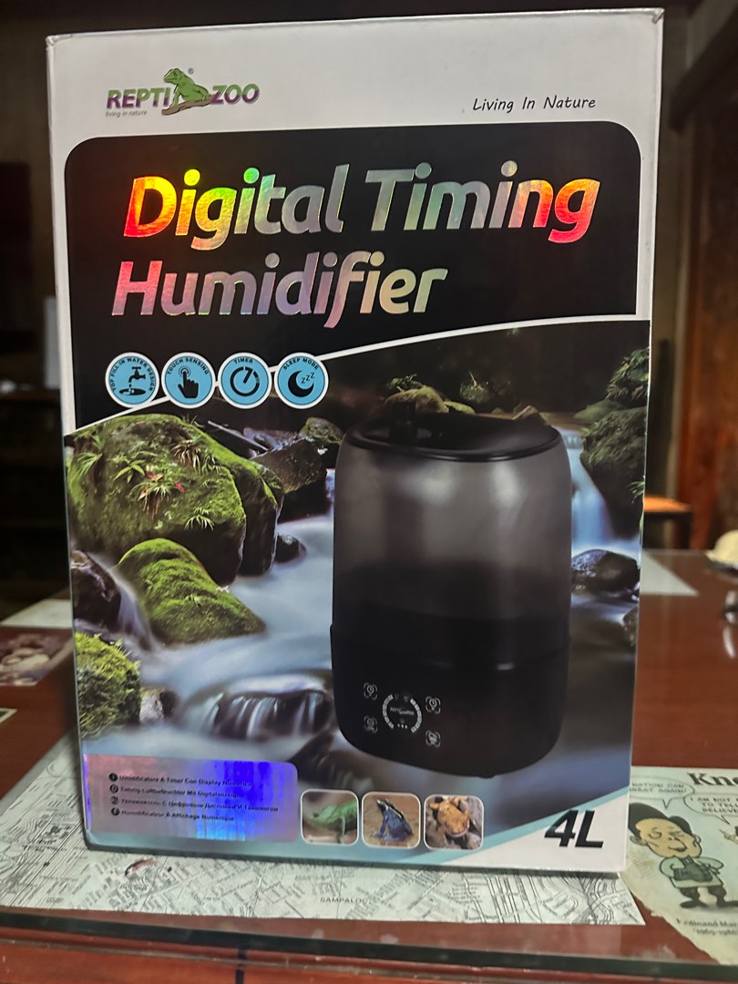 Reptizoo digital humidifier on Carousell