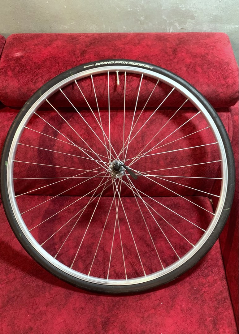 Retro Front Road Bike Wheelset, Sports Equipment, Bicycles & Parts