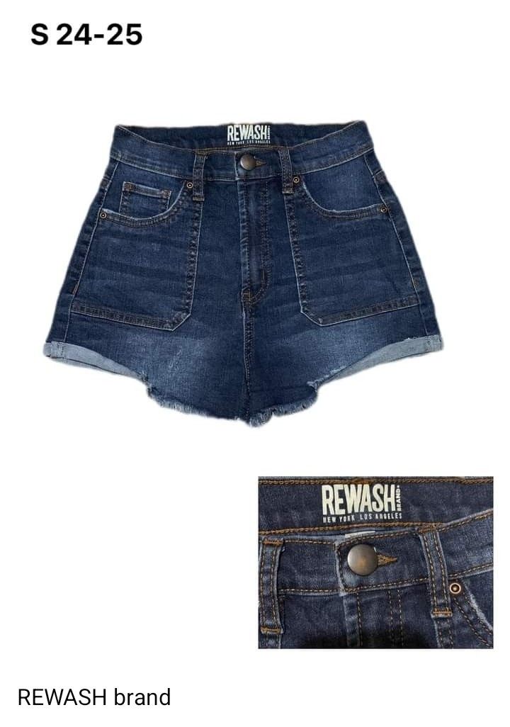 Rewash brand jean shorts top