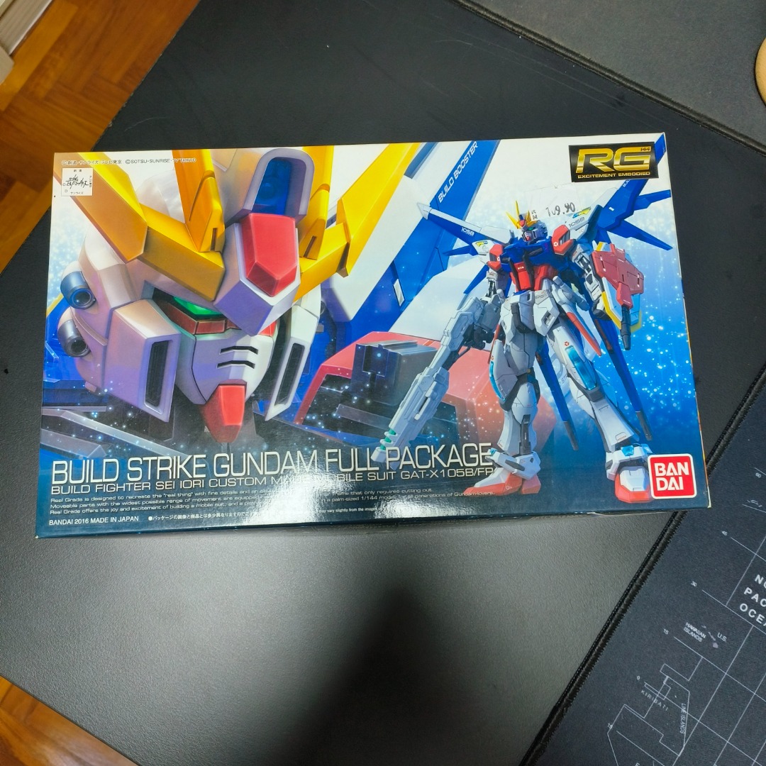 RG Build Strike Gundam, Hobbies & Toys, Toys & Games on Carousell