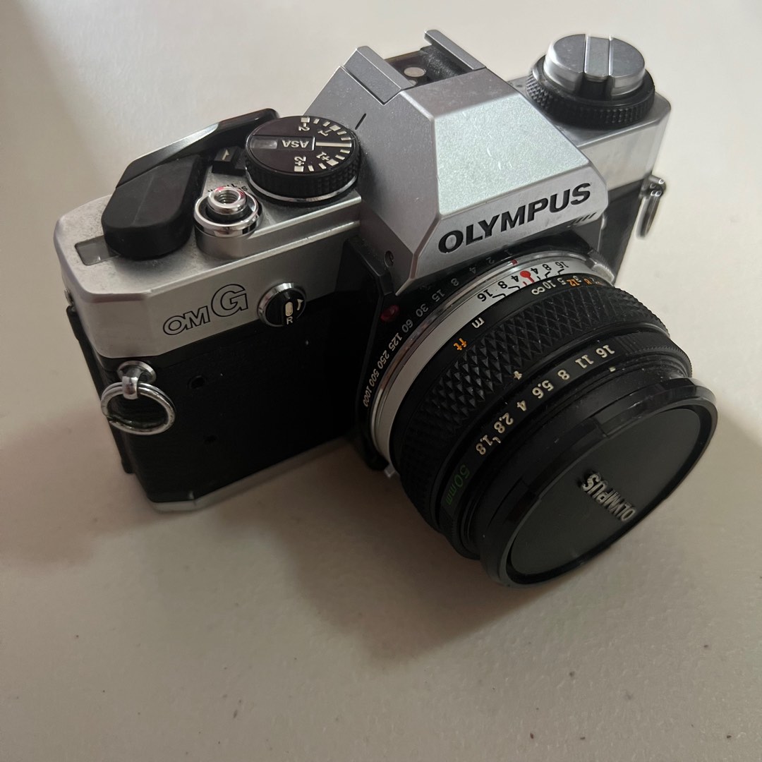RUSH! Olympus omG film camera, Photography, Cameras on Carousell