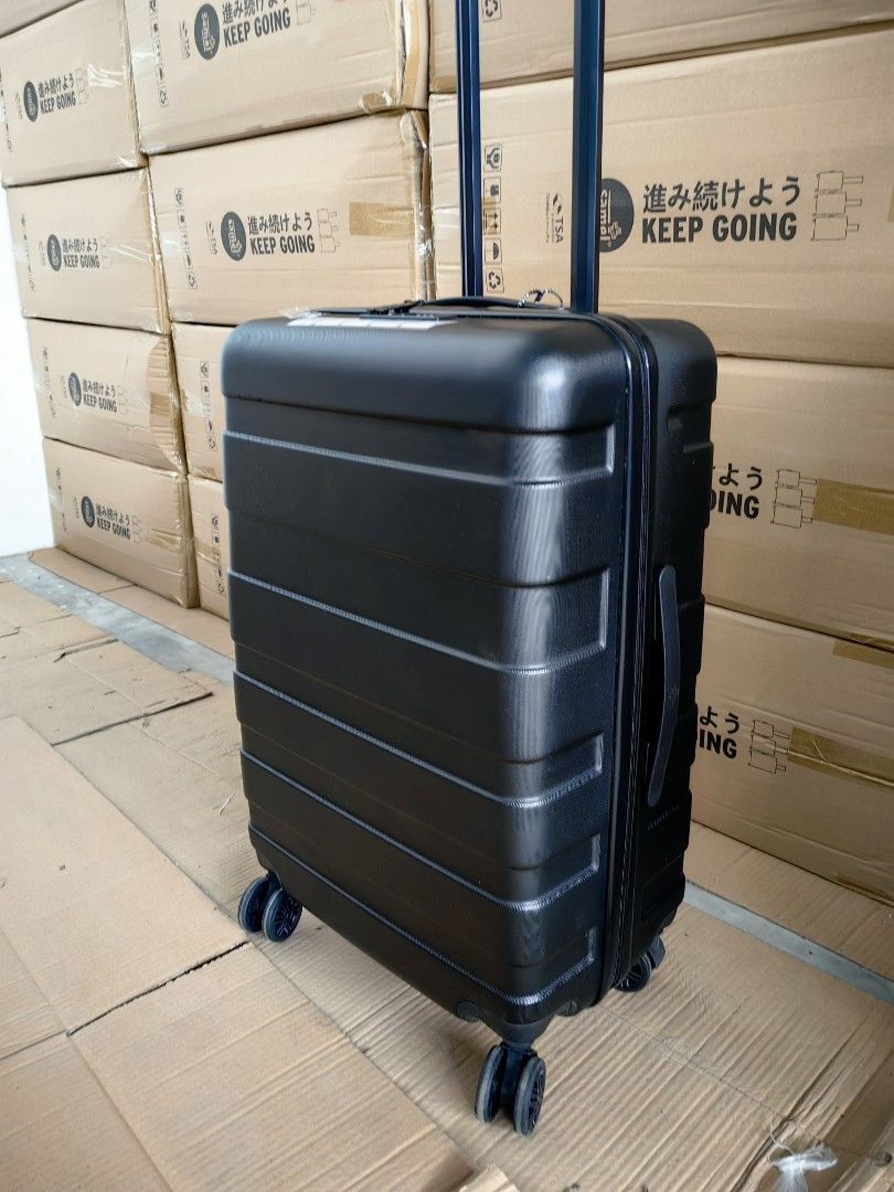SAMEL 24inch ABS Luggage Black, Hobbies & Toys, Travel, Luggages on