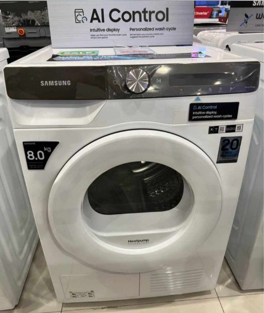SAMSUNG FRONT LOAD DRYER, TV & Home Appliances, Washing Machines and