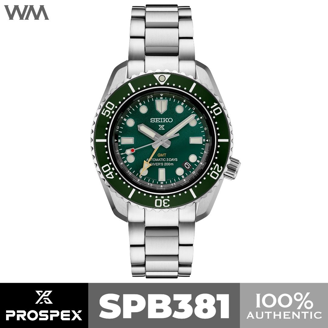 Seiko Prospex 1968 Diver's Modern Re-interpretation GMT SPB381J1