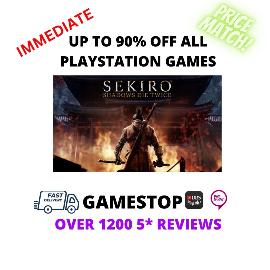 Sekiro: Shadows Die Twice - PS4 & PS5