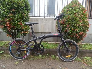 Sepeda Lipat Police Milan ( Rans Edition ) Kondisi Siap Pakai