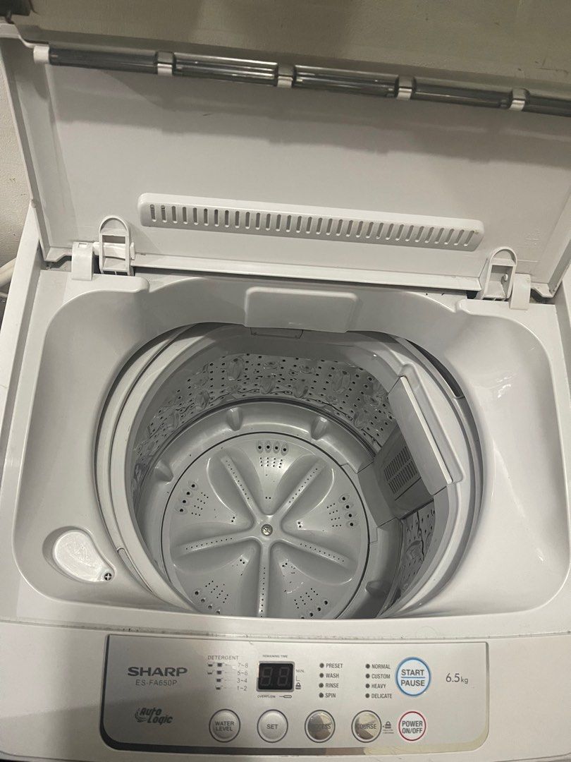 SHARP AUTOMATIC WASHING MACHINE, TV & Home Appliances, Washing Machines