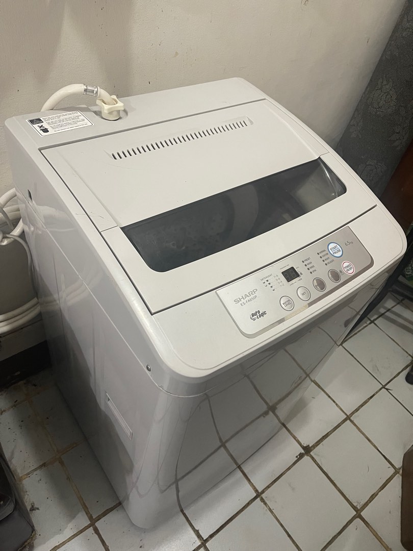 SHARP AUTOMATIC WASHING MACHINE, TV & Home Appliances, Washing Machines