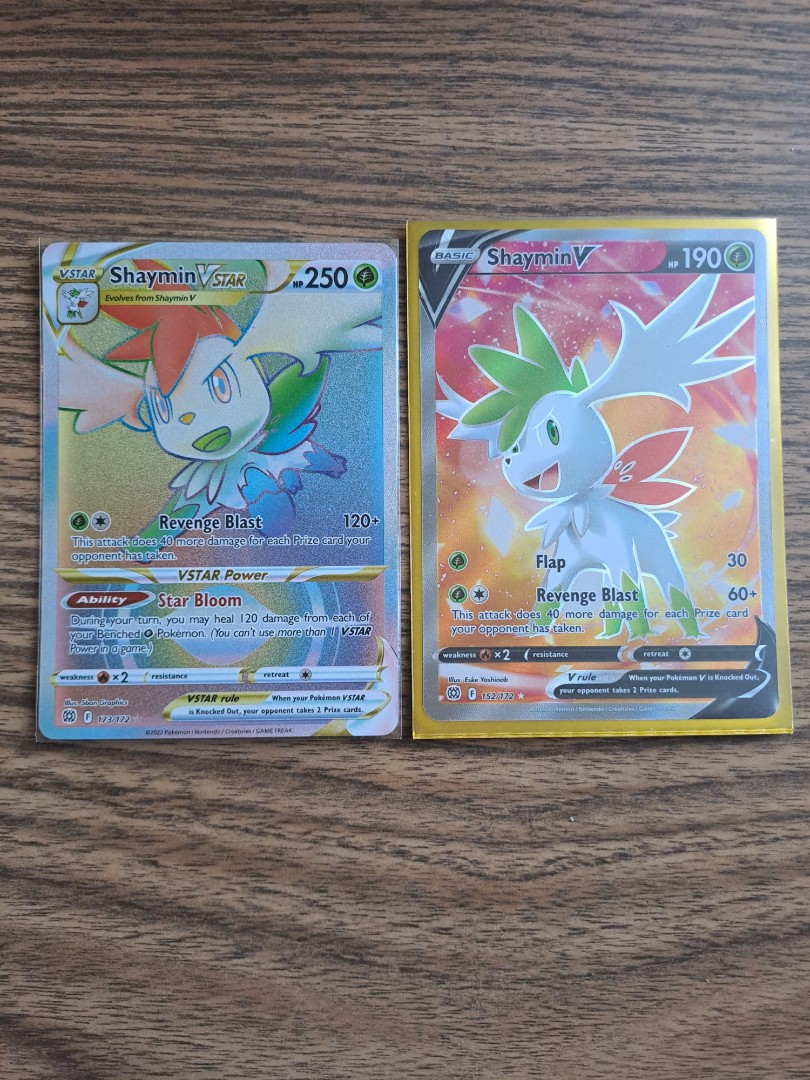 Shaymin V Full Art - Star Birth 🔥, Hobbies & Toys, Toys & Games on  Carousell