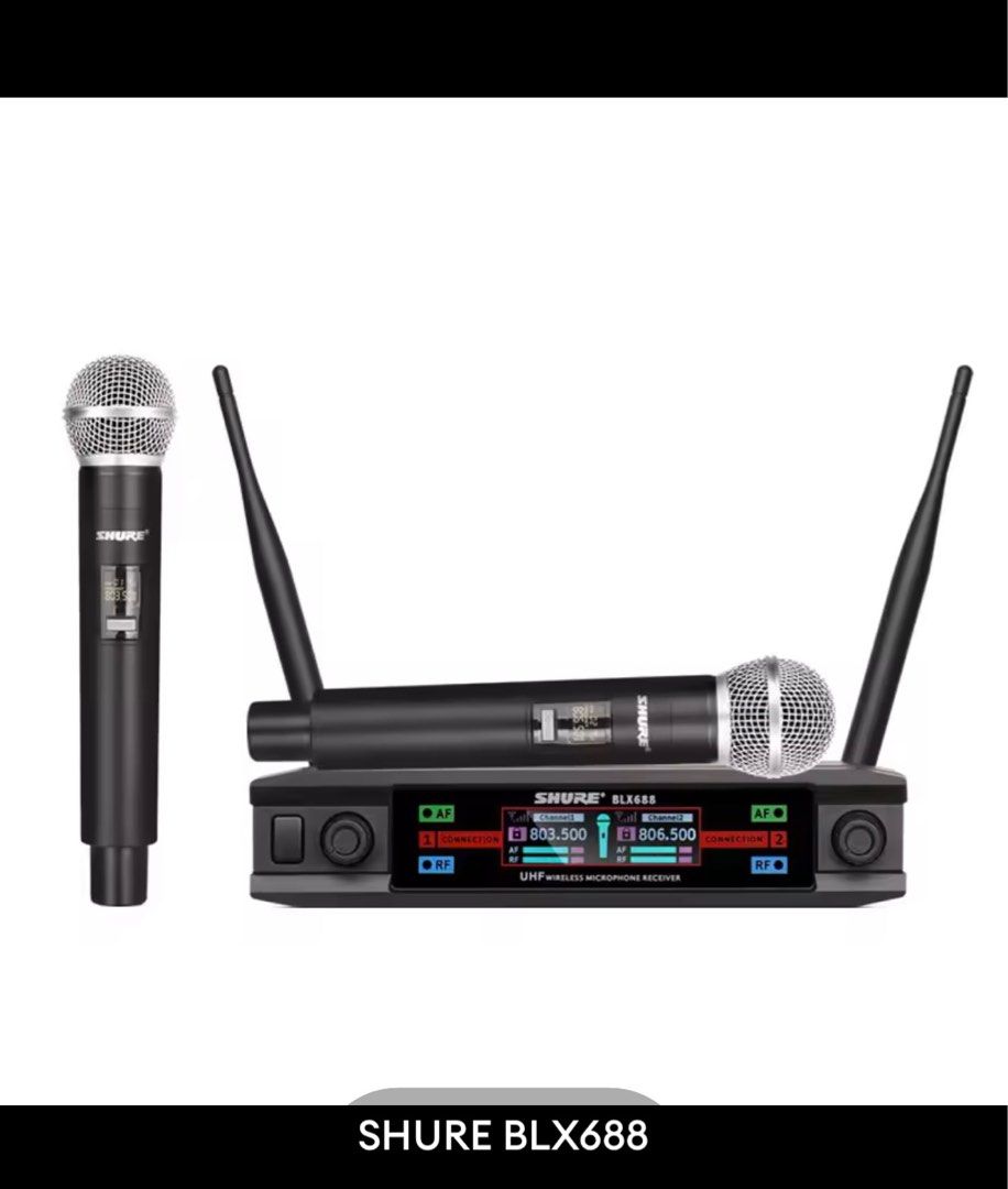 Shure wireless Microphone system on Carousell