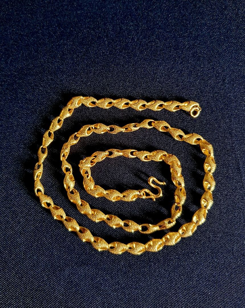 Real gold necklace discount 24k
