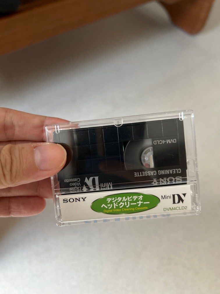 Sony Mini DV Cleaning Tape, Photography, Video Cameras on Carousell