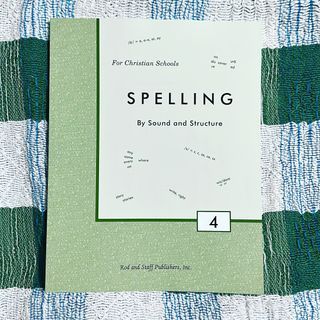 Spelling By Sound and Structure 4 Homeschool