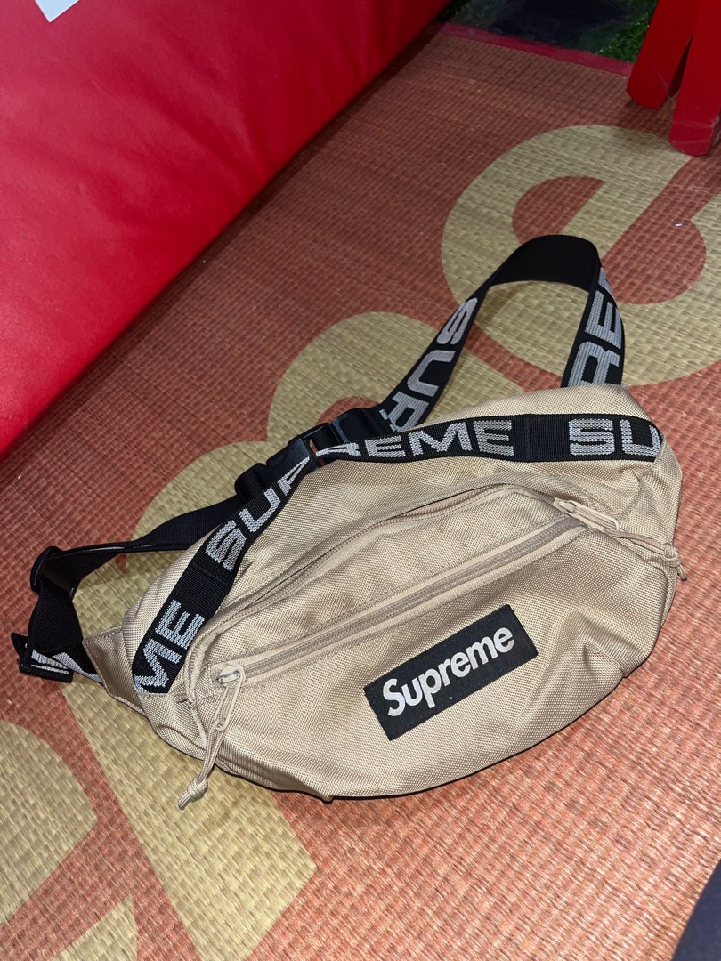 Supreme tan waist bag store