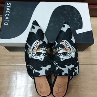 Staccato 平底拖鞋64213021719170110