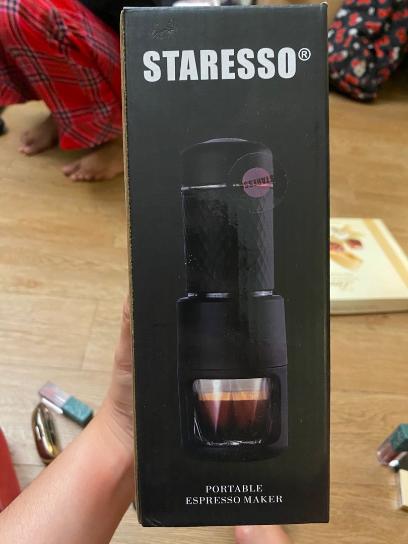 Staresso Portable Espresso Maker Pink, Kitchen & Appliances di Carousell