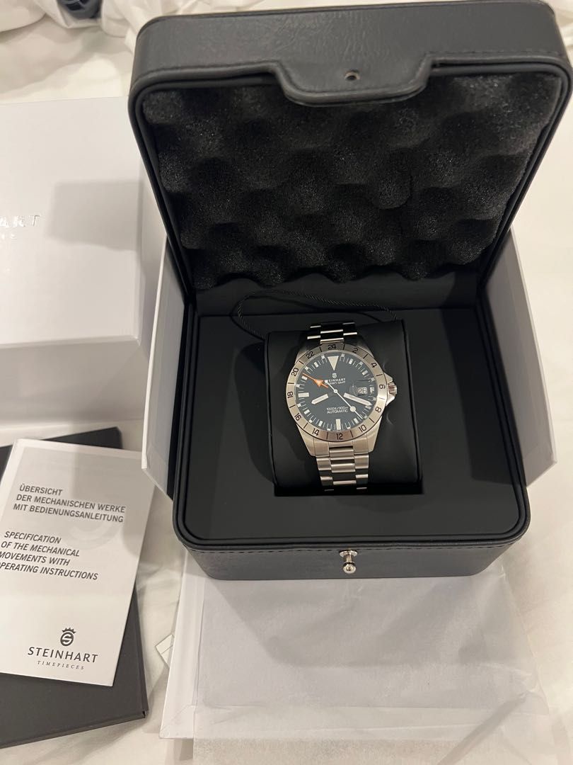 Olko Steinhart Ocean GMT 39 Olko Edition, Luxury, Watches on Carousell