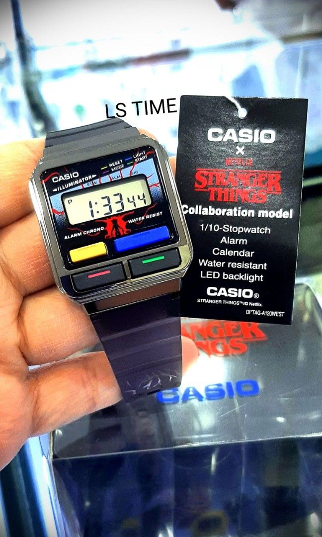 Stranger things casio online watch