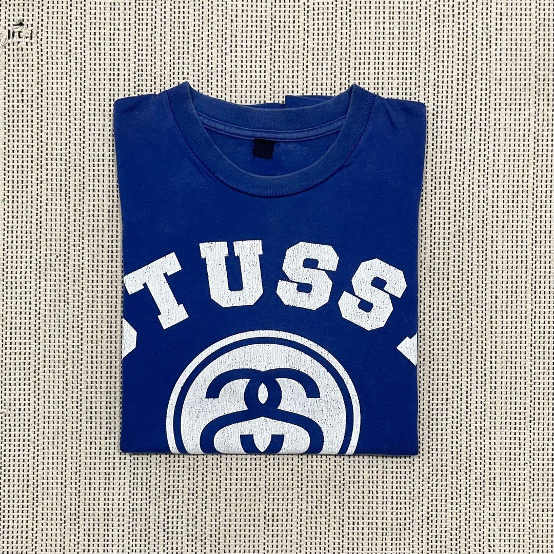 Stussy monogram, Men's Fashion, Tops & Sets, Tshirts & Polo Shirts on  Carousell