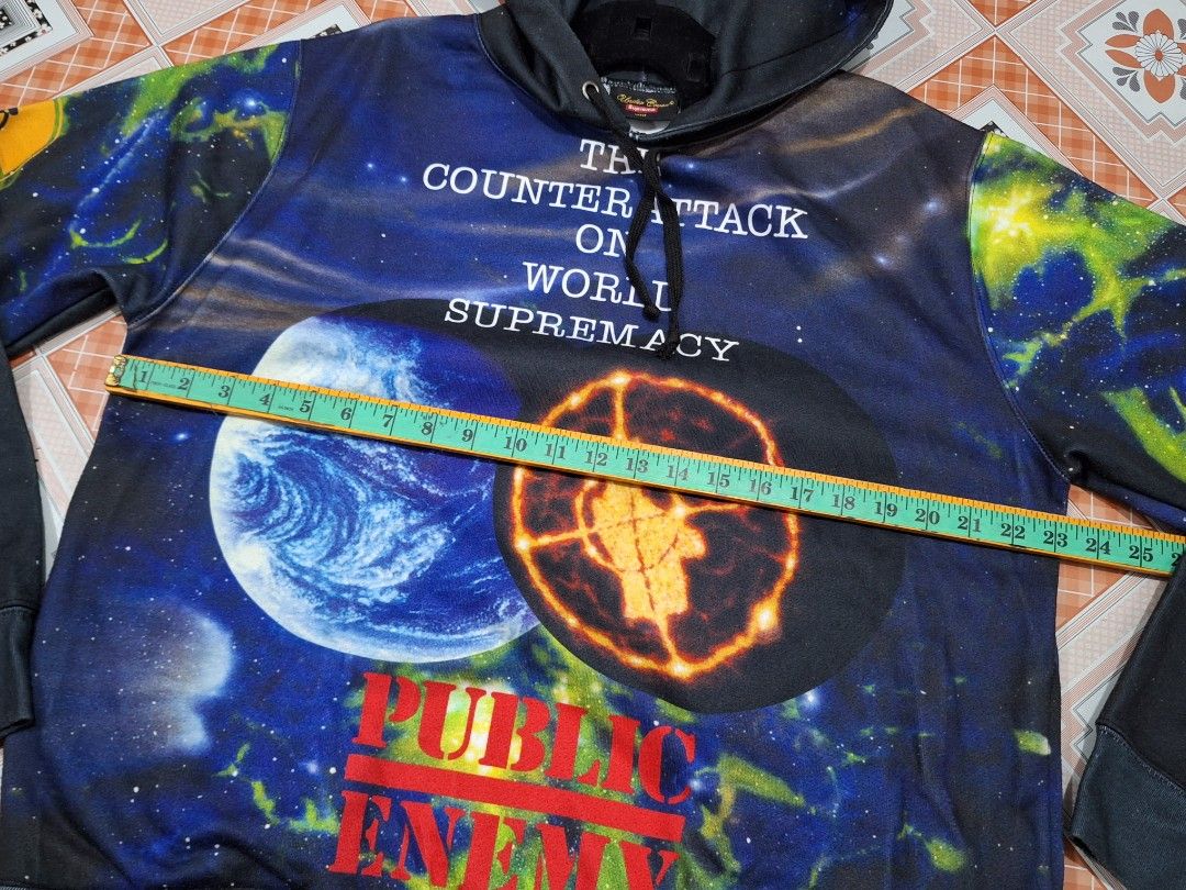 supreme undercover public enemy hoodie