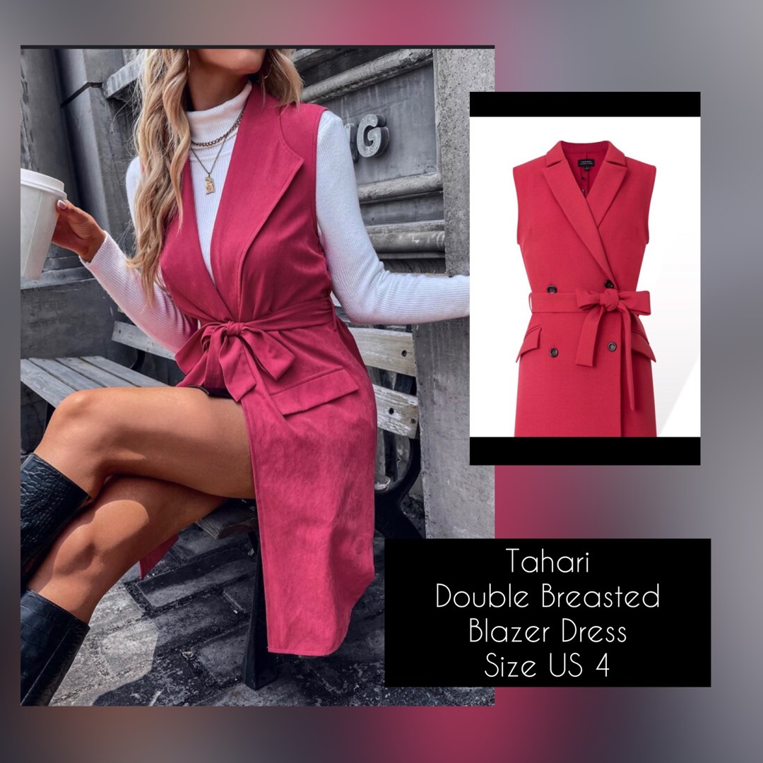 Tahari blazer dress store