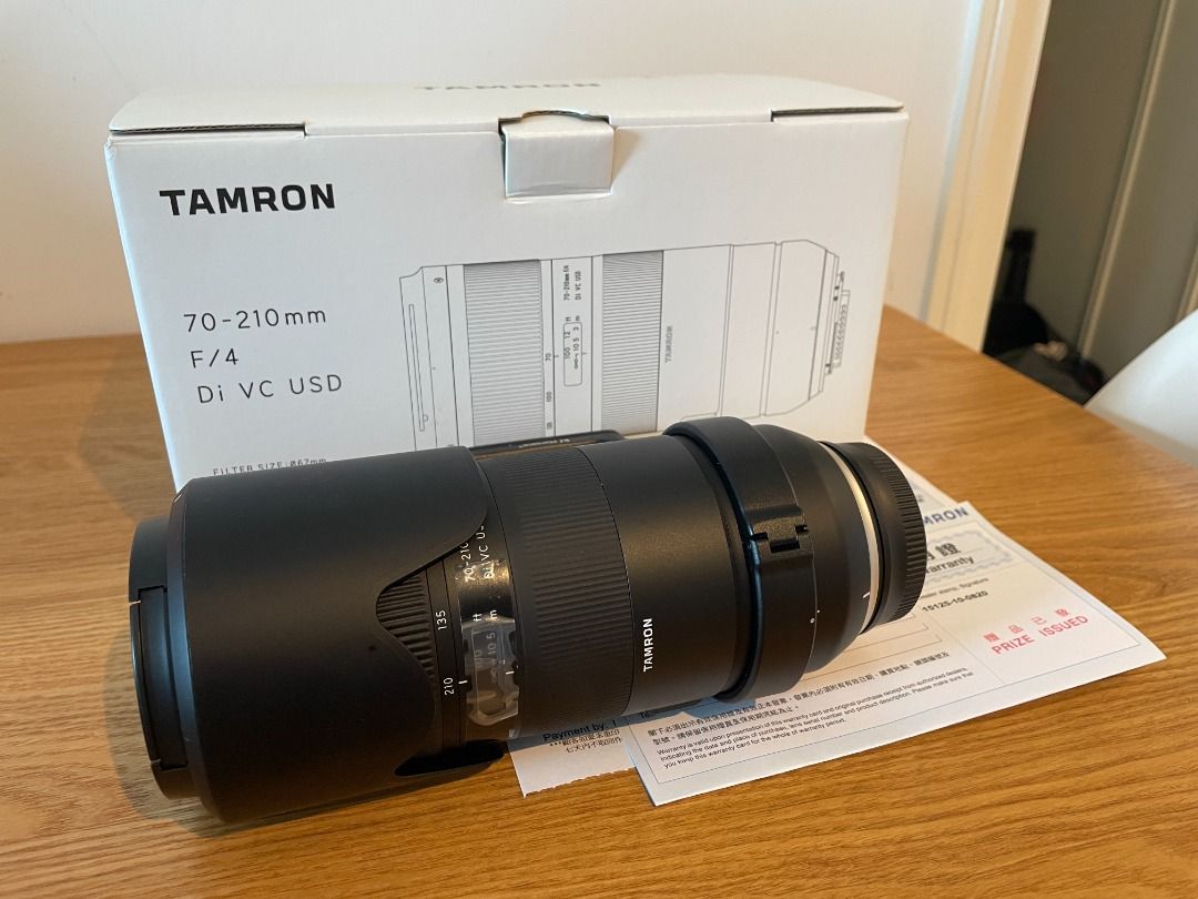 Tamron 70-210mm f/4 Di VC USD - Nikon mount, 攝影器材, 鏡頭及裝備