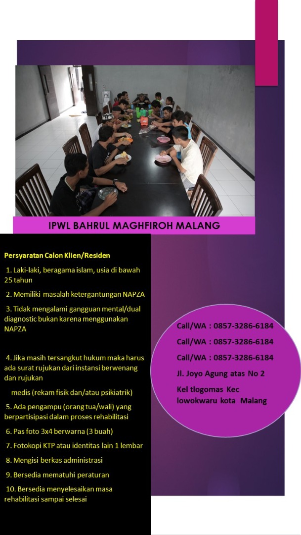 tempat pusat rehabilitasi narkoba efektif di malang Jasa Lainnya di