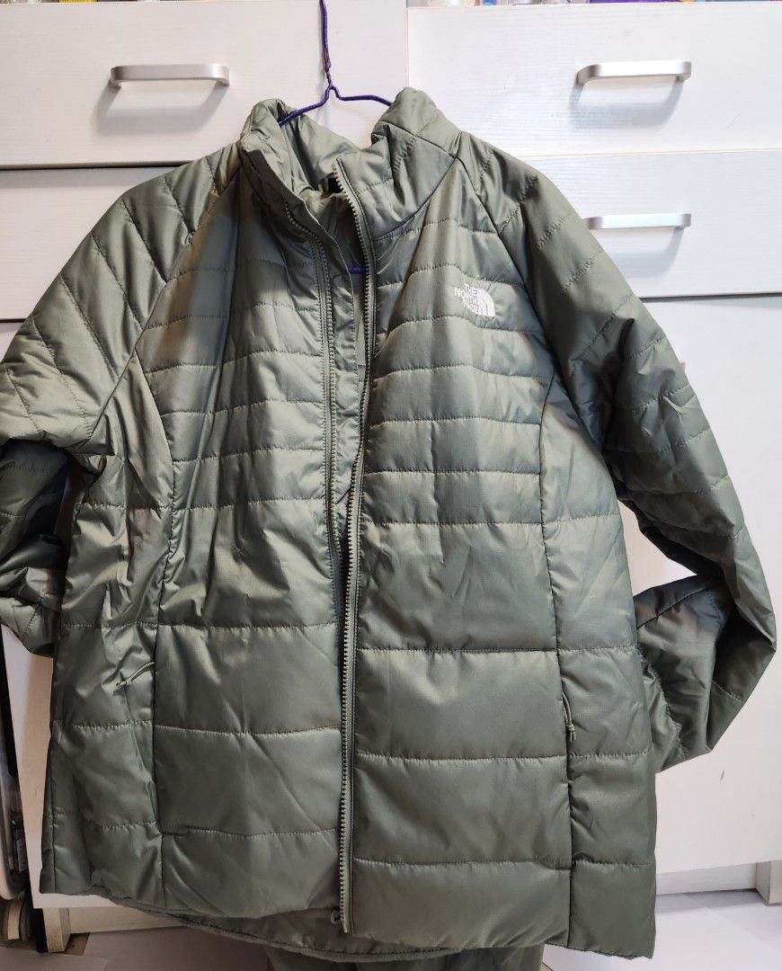 The North Face Women s Inlux Triclimate Jacket Navy SIZE L Carousell