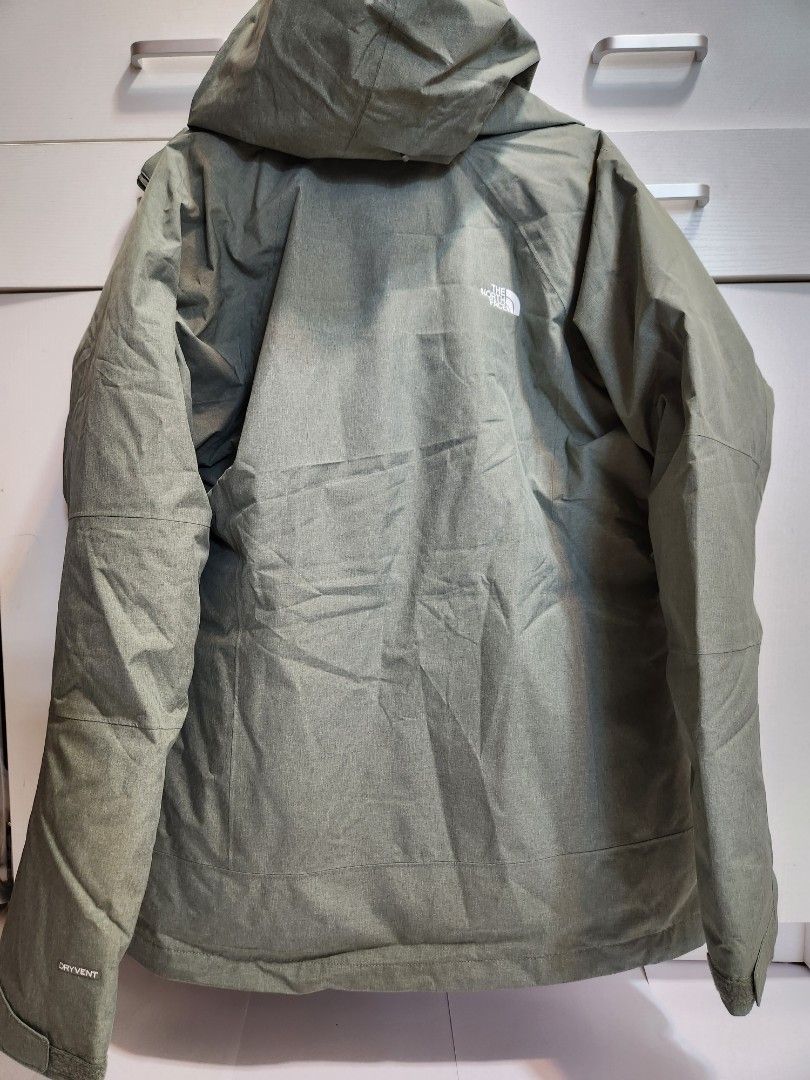 The North Face Women s Inlux Triclimate Jacket Navy SIZE L Carousell
