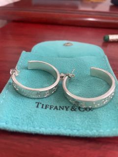 Tiffany & Co hoop earrings