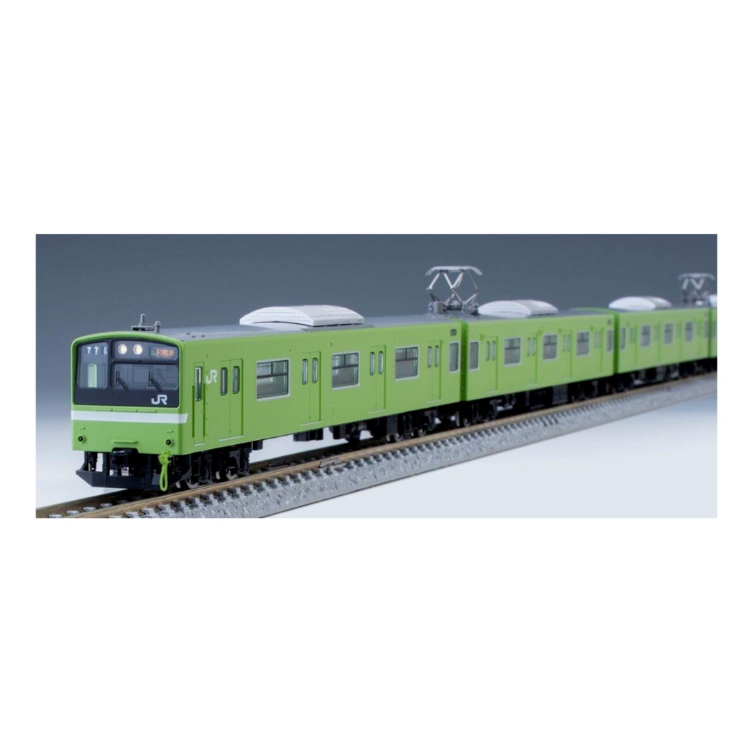 TOMIXNゲージ98813JR201系通勤電車　JR西日本30N更新車ウグイス TOMIX 201系通勤電車（JR西日本30N更新車・ウグイス）セット