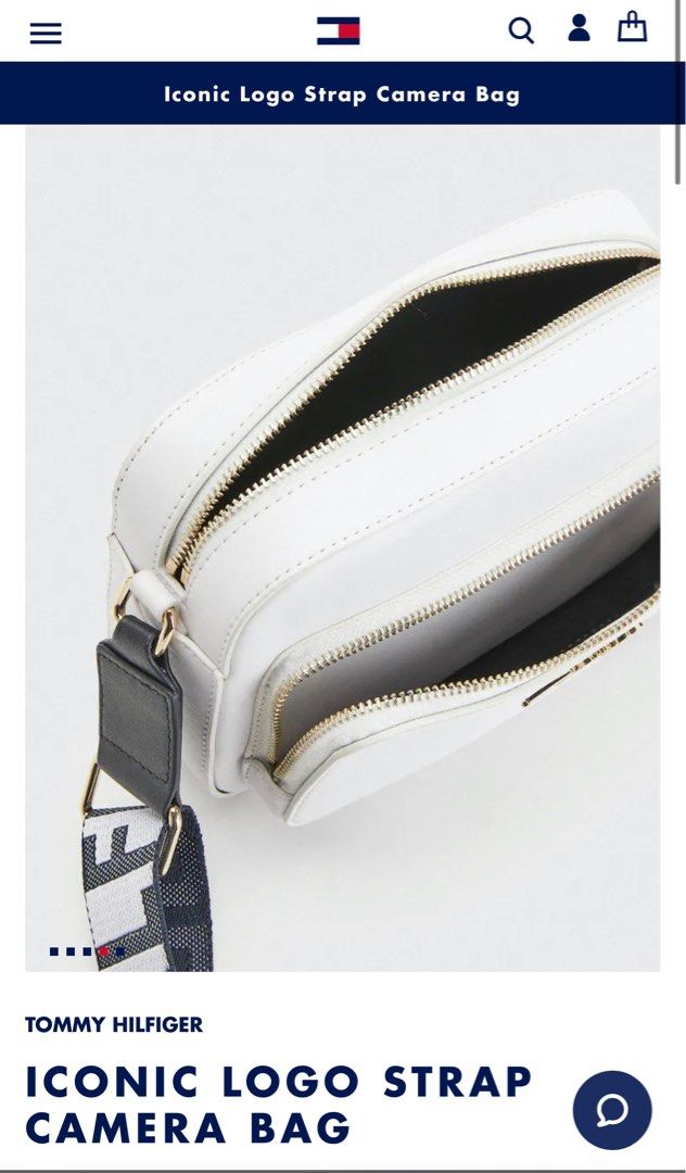 Tommy Hilfiger Iconic Logo Strap Camera Bag on Carousell