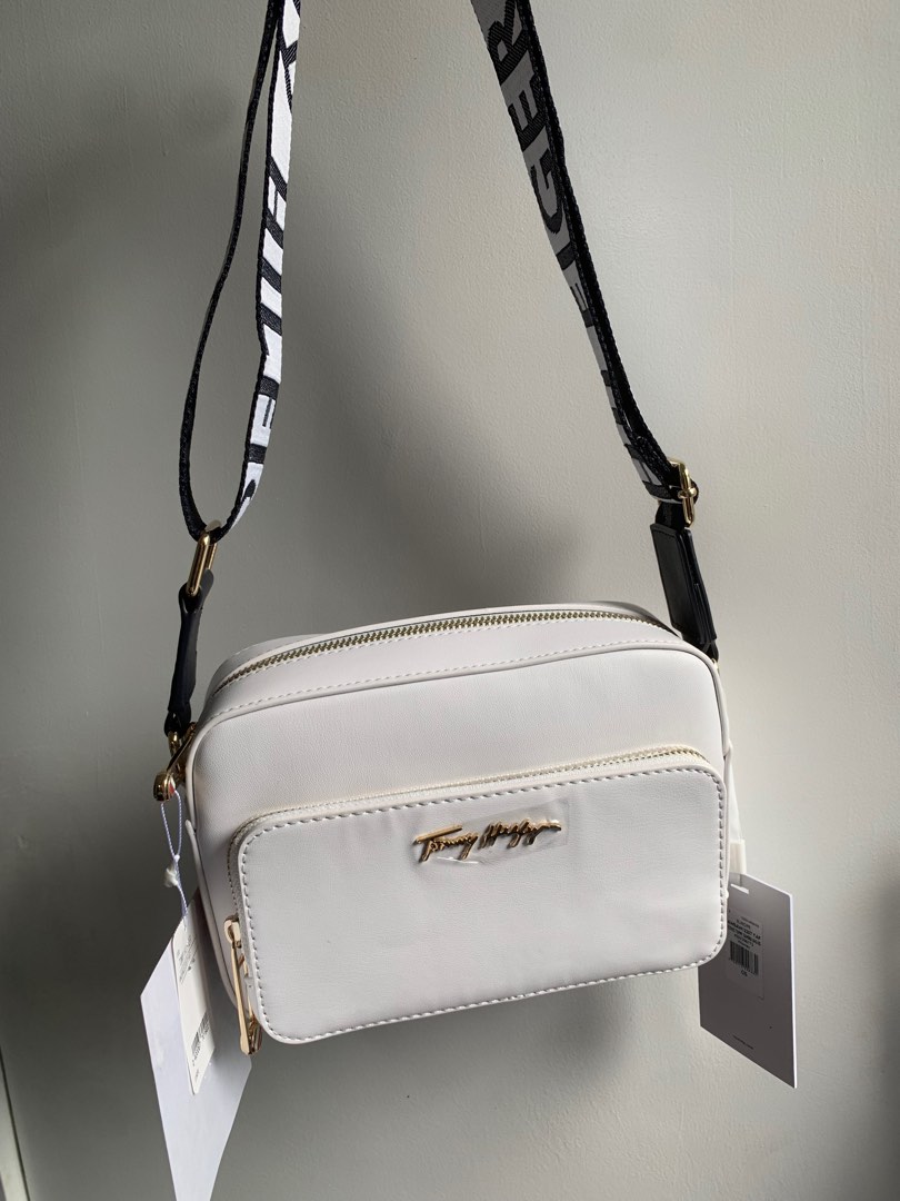 Tommy Hilfiger Iconic Logo Strap Camera Bag on Carousell