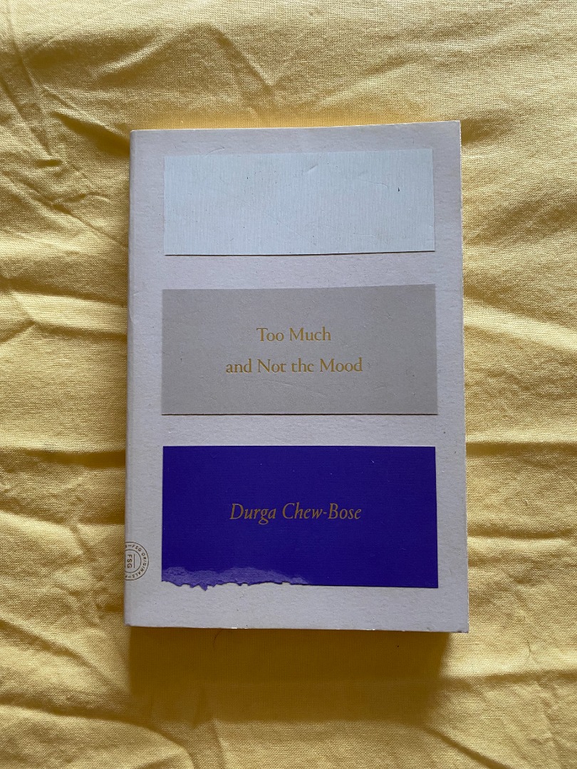 Too Much and Not The Mood by Durga ChewBose (Paperbook),