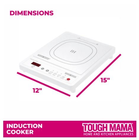 Tough Mama Induction Cooker White NTM-IC8 (Category: Cookers) located in Quezon City. Submitted by dailyshoppeonline (Listing ID 1245470861, Image 2). Description: Tough Mama Induction Cooker White NTM-IC8 ‼️MALAYO BA? NASA PROBINSYA? NO WORRIES may Shopee Store po kame pwede iorder: ‼️ Shopee link: Specifications/Features: ✓ 4 easy functions ✓ Scratch proof white glass ✓ Adjustable timer and temperature ✓ Full Copper coil for stability ✓ Durable