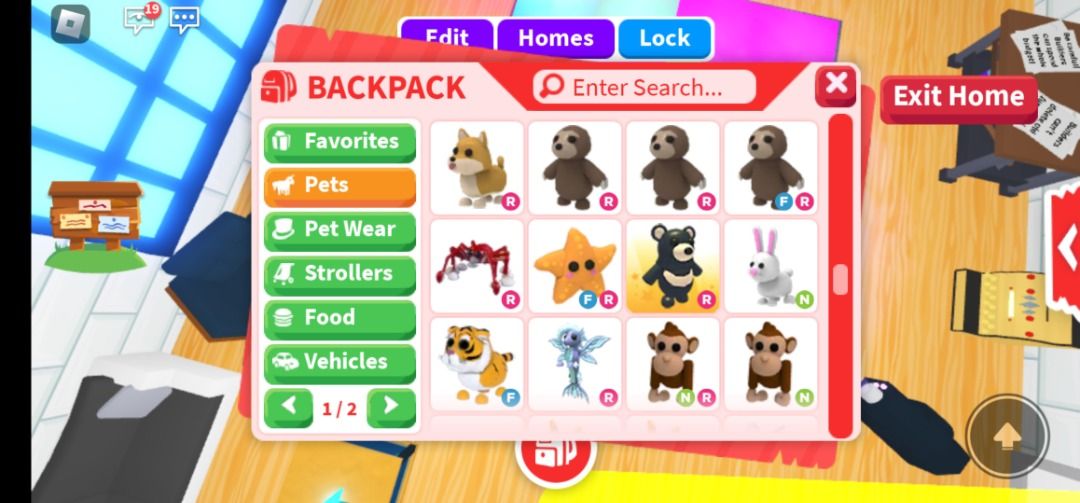 trading my inventory + pets