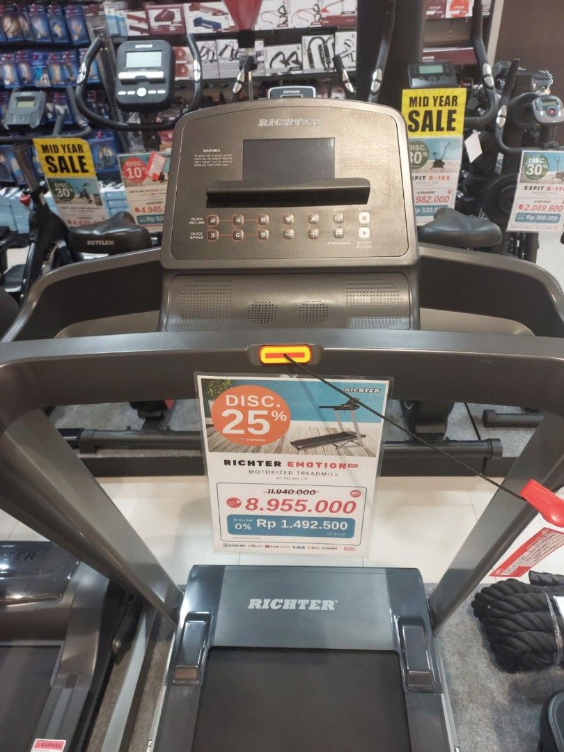 TREADMILL RICHTER EMOTION Cicilan Bunga 0 Ringan Proses Cepat