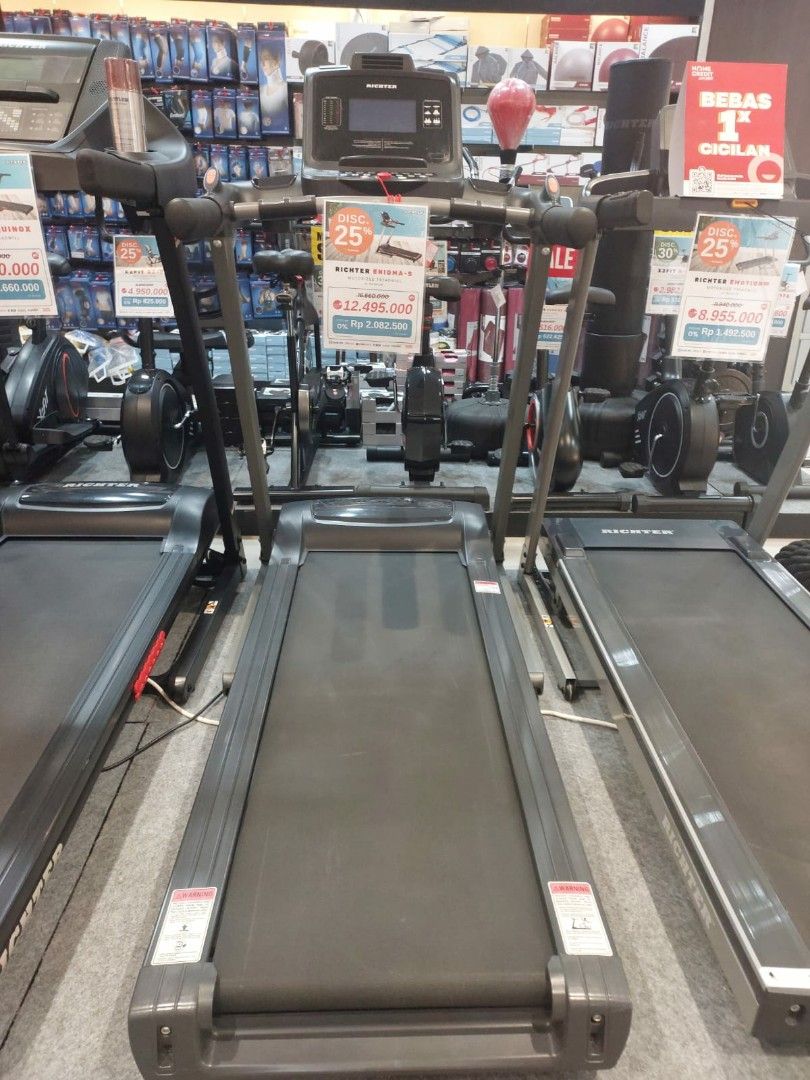 TREADMILL RICHTER ENIGMA S Cicilan Bunga 0 Ringan Proses Cepat