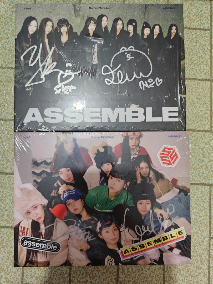tripleS ASSEMBLE Hello82 サイン アルバム objekt tripleS – Assemble [SIGNED US Edition] + Special Class