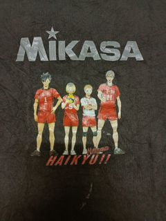 Tshirt kartun anime mikasa haikyu!!