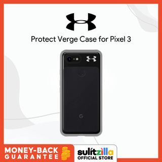 Under Armour Protect Verge Case for Google Pixel 3 - Gray/Clear