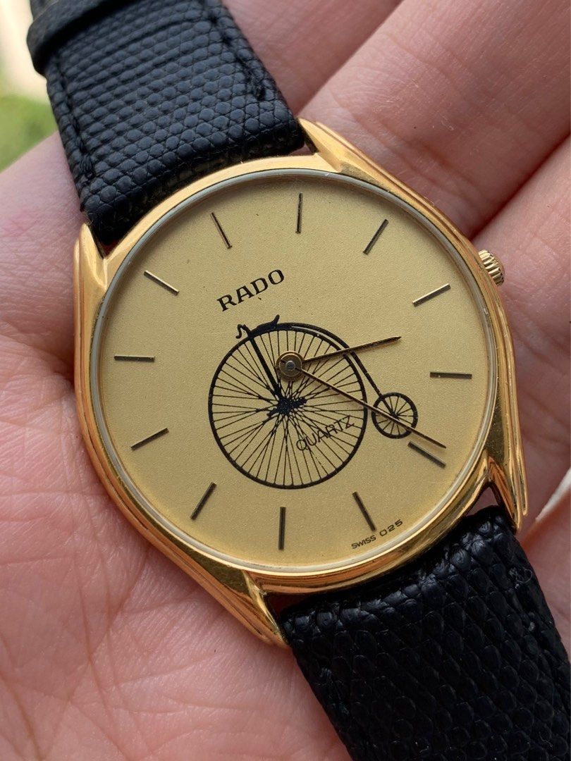 Rado quartz gold discount