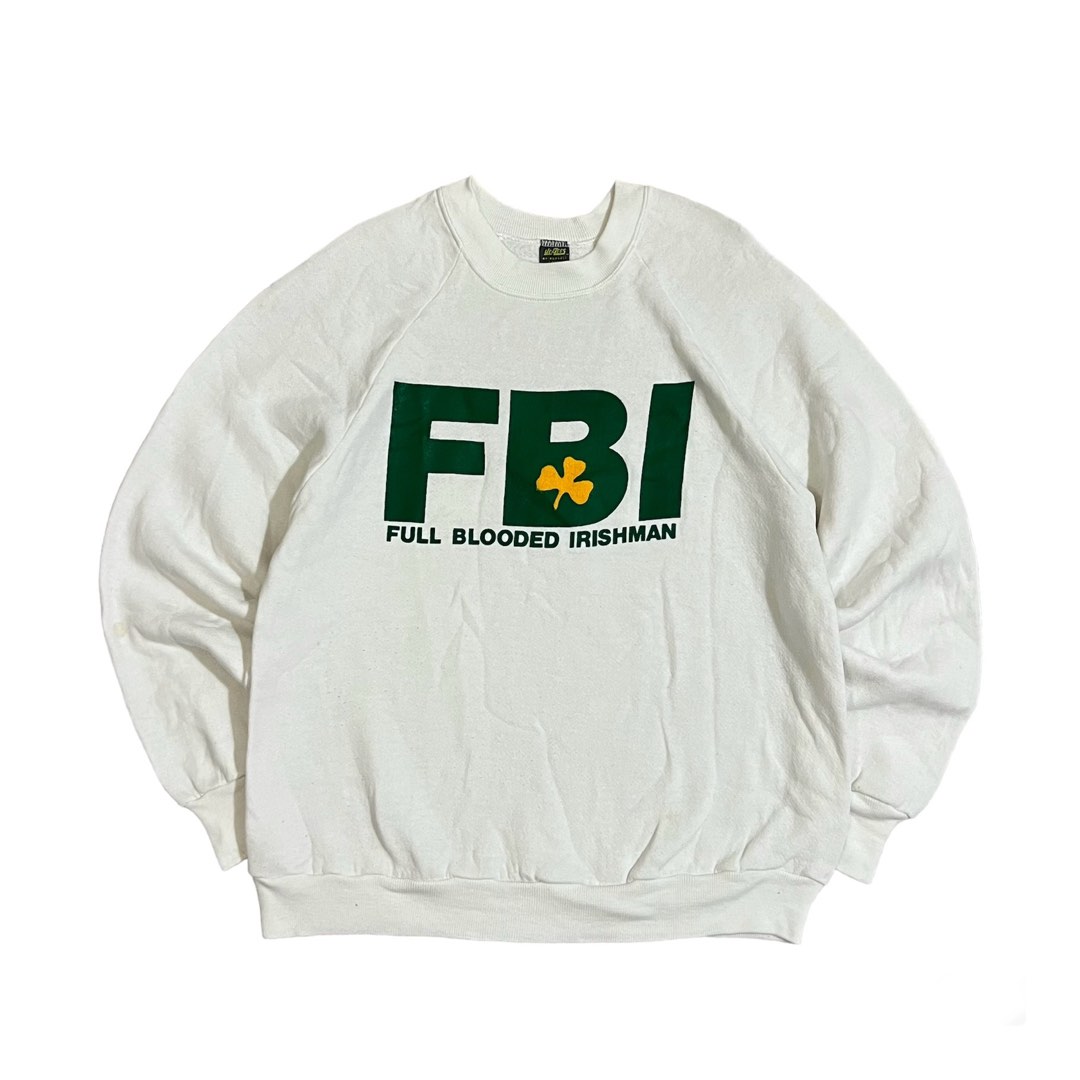 Vintage fbi sweatshirt hot sale