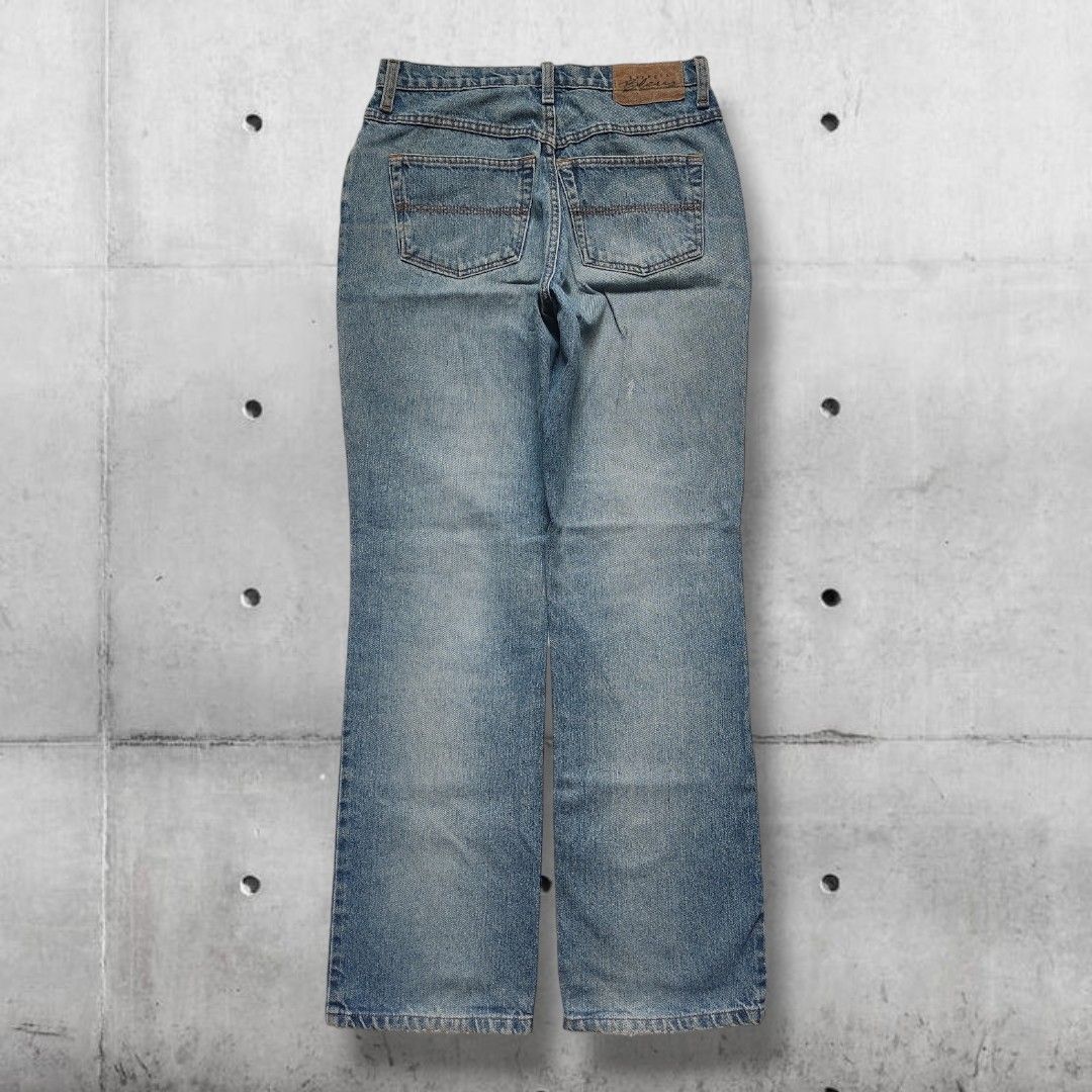 Vintage 90s Denim Boot Cut Pants Express Bleus Size 30