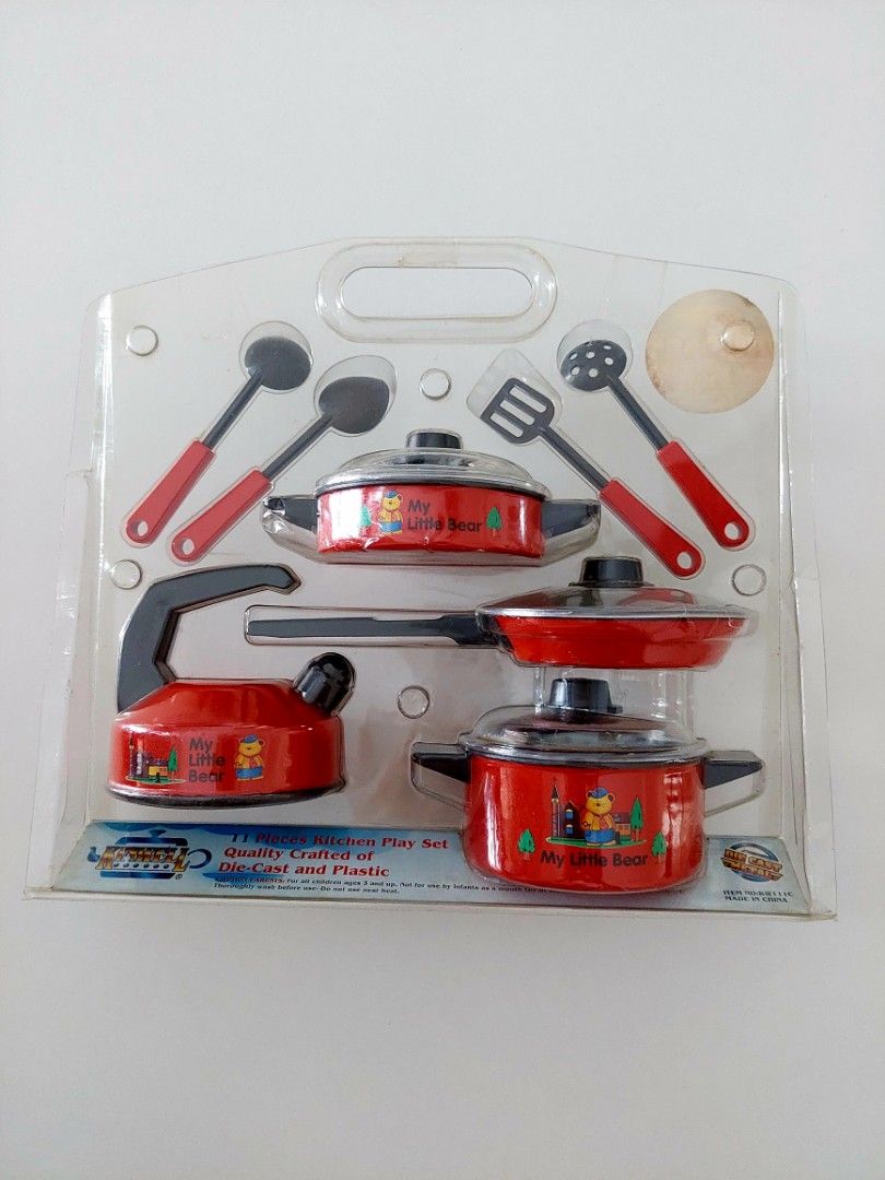 Vintage Collection Diecast Metal Kitchen Play Set, Hobbies & Toys